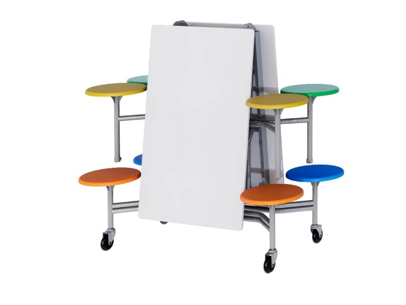 Стол MOBI складной для 8 человек, серый