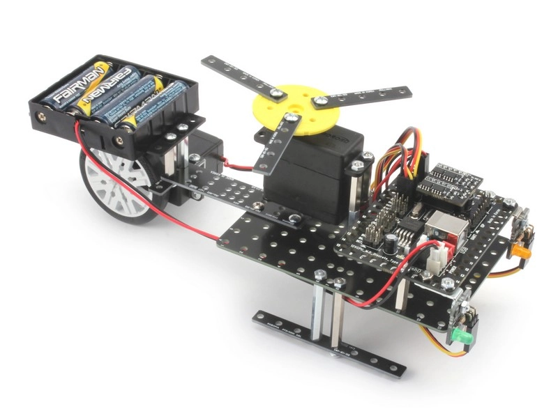 Базовый Robo kit 1 — около 280 деталей