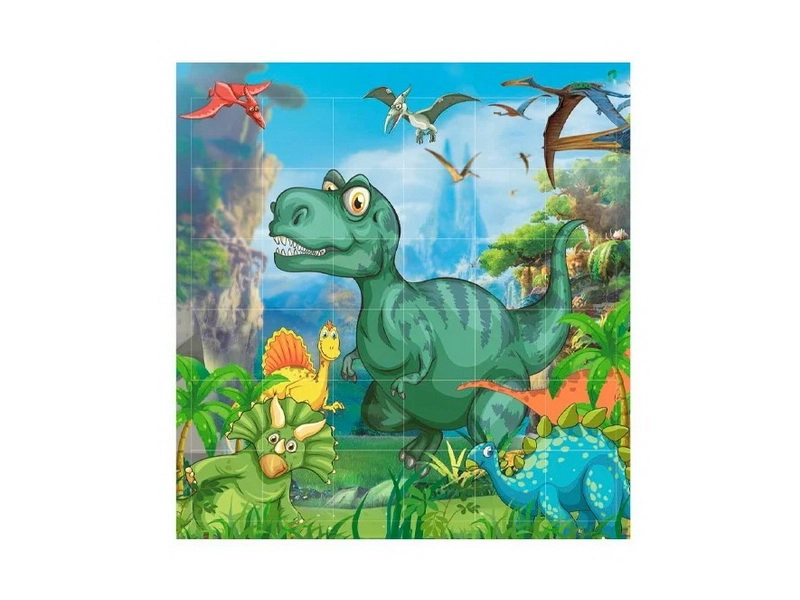 Набор карт Qobo — Мир динозавров (для 4–8 лет)