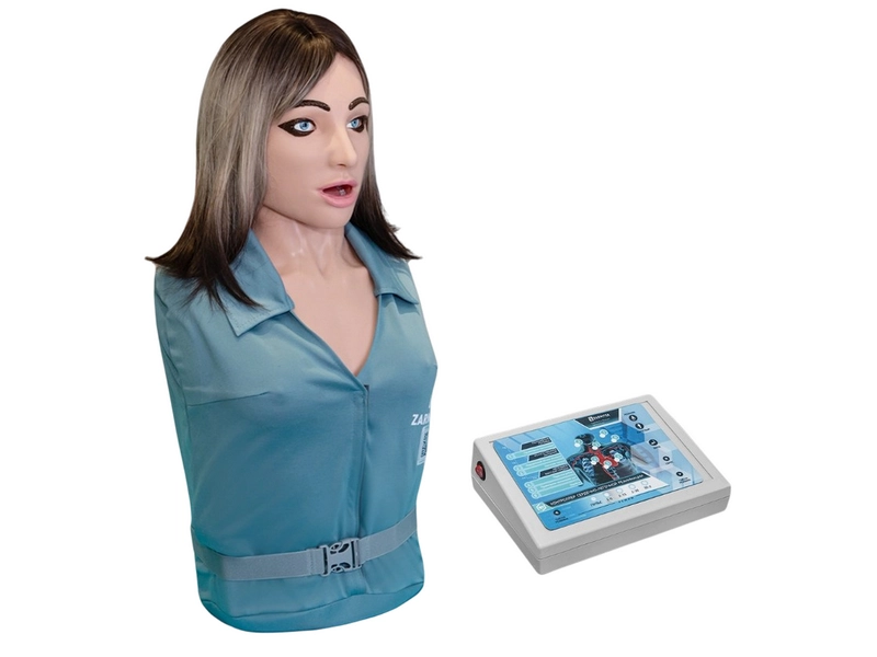 Тренажер-манекен «Женщина» ЗАР-М4008 — режимы взрослый/детский