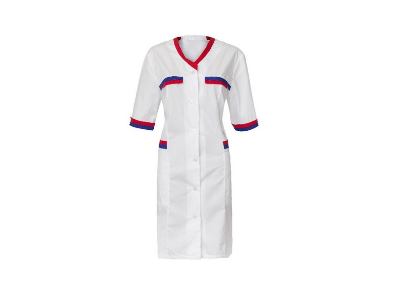 Медицинский халат 125‑Т V‑образный вырез