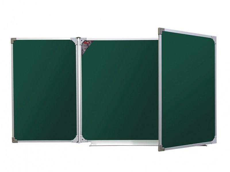 Меловая магнитная доска 100х200 в алюминиевом профиле