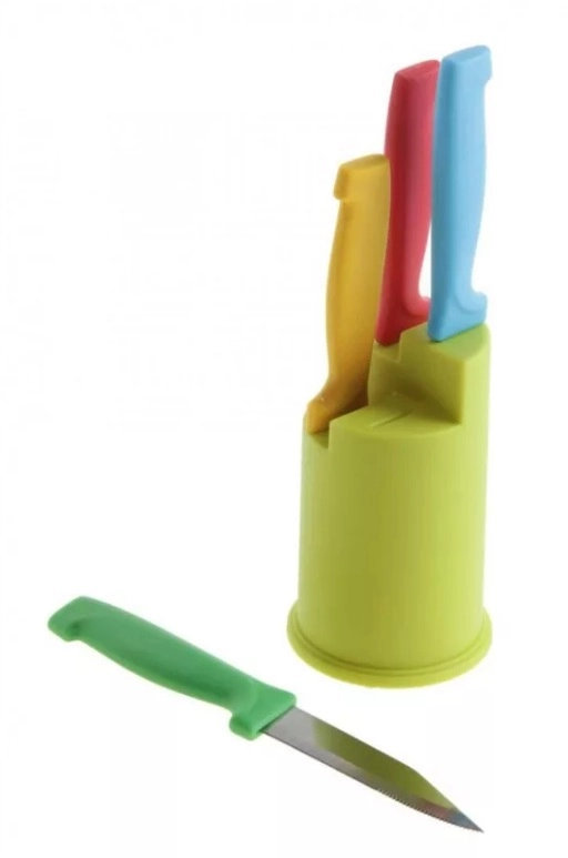 Комплект цветных разделочных досок, 4 шт. (пластик)