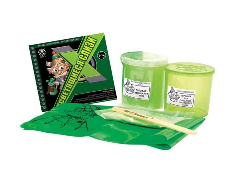 Набор Профессор Эйн: Светящиеся слизи