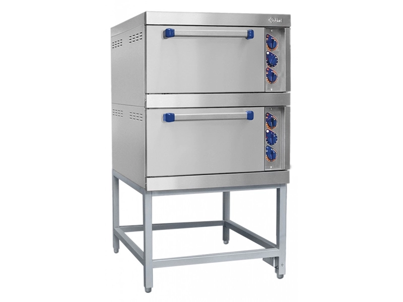 Жарочный шкаф электрический двухсекционный, 6 противней 530×470 мм