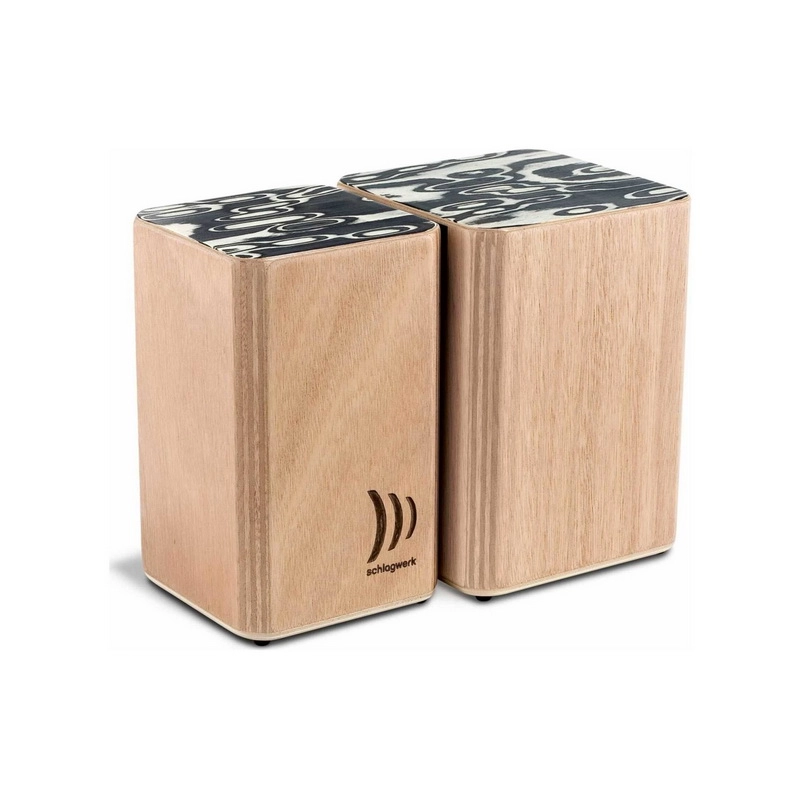 Набор бонго 17×17 и 21×21 см, 2 колотушки