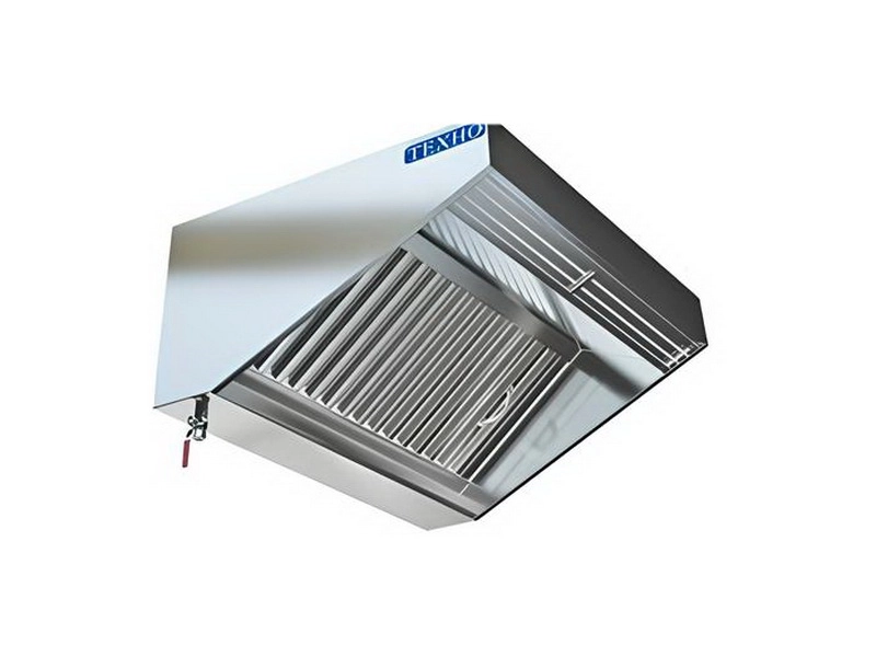 Пристенный приточно-вытяжной зонт 1800x800x400 мм