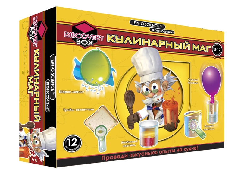 Набор «Кулинарный маг» от Профессора Эйн — упаковка 31×24×6 см