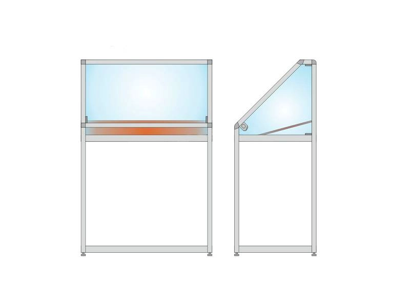 Комплект музейных витрин