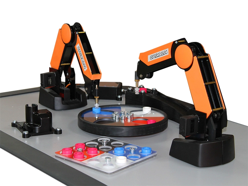 Набор Optima-3 — учебный комплект 5-осевых манипуляторов
