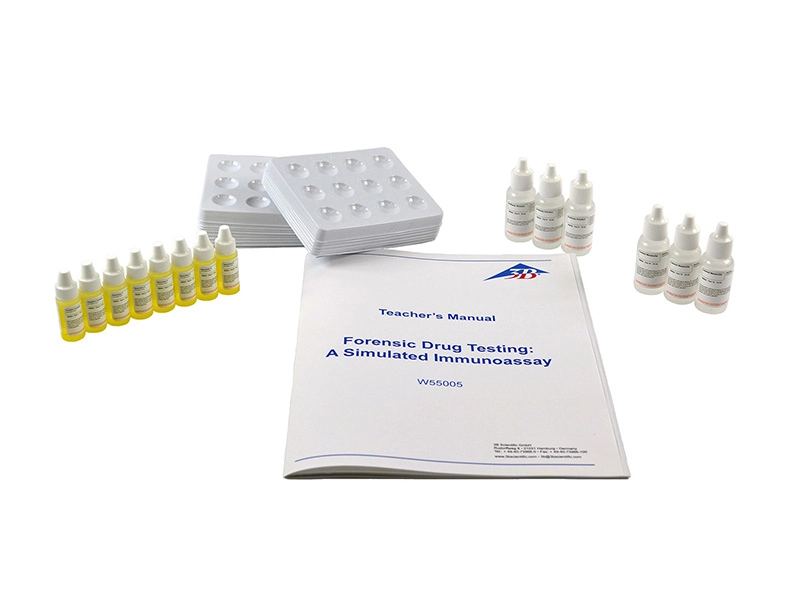 Учебный комплект иммуноанализа наркотиков — имитация