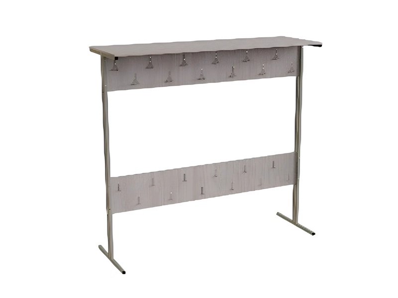 Двухрядная вешалка на 24 места