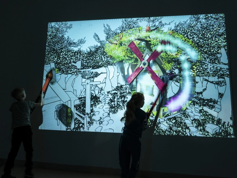 Интерактивная проекционная стена «Мастер-Фломастер» (5 режимов)