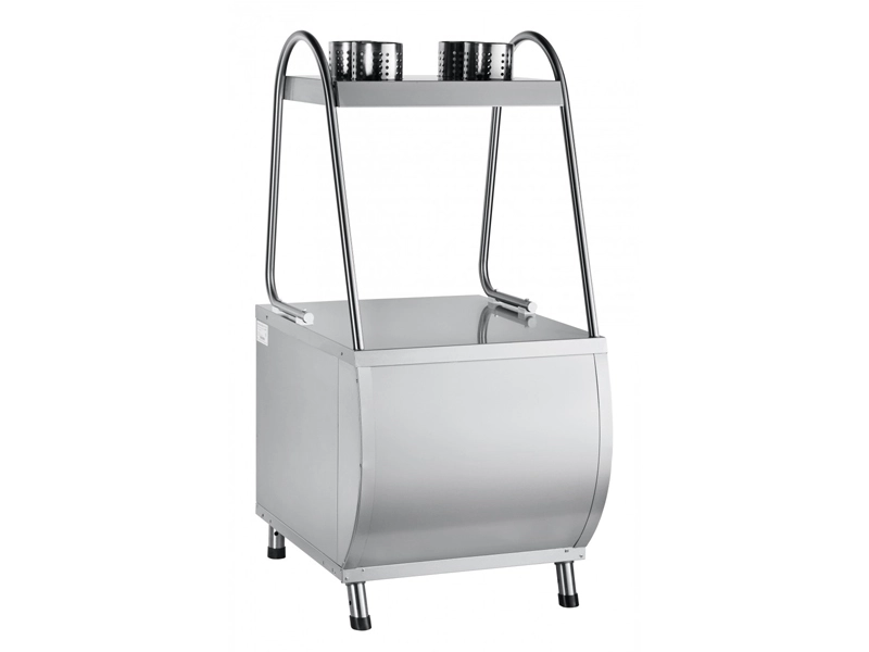 Прилавок для столовых приборов и подносов Патша, нейтр.шкаф, L630 мм