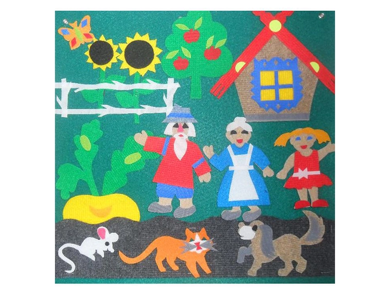 Игровой тактильный театр Репка, для детей с проблемами зрения