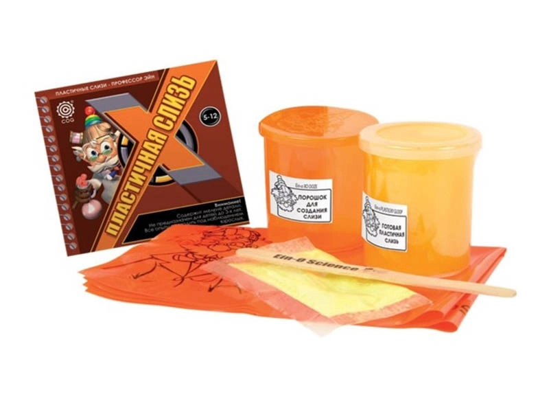 Пластичная слизь Профессор Эйн — компактный набор