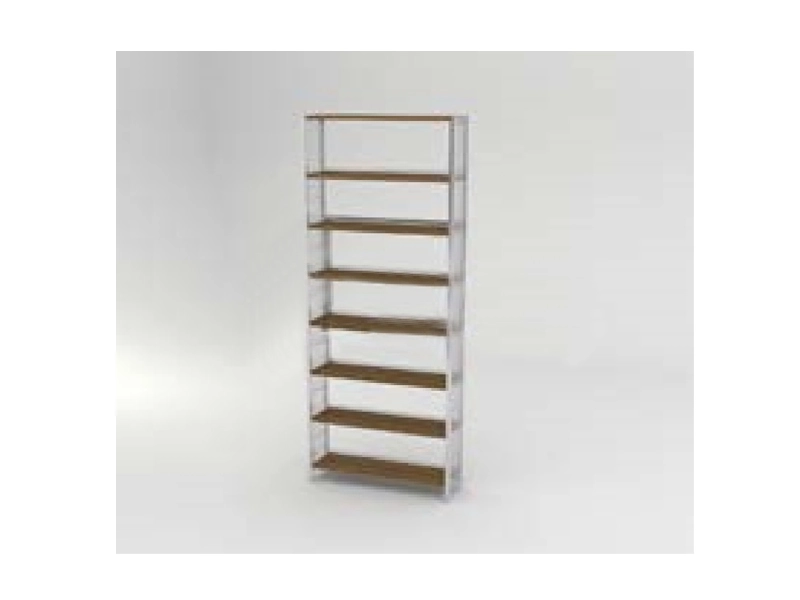 Модульный стеллаж НЕО 1‑сторонний, 7 полок 925×280×2410