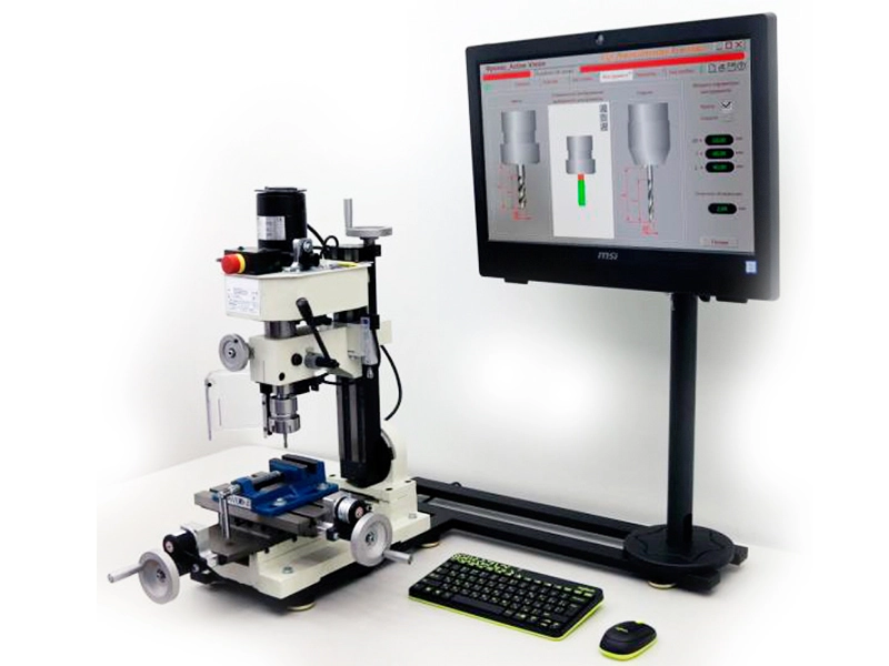 Фрезерный учебный станок ДИС-10 (система Active Vision)