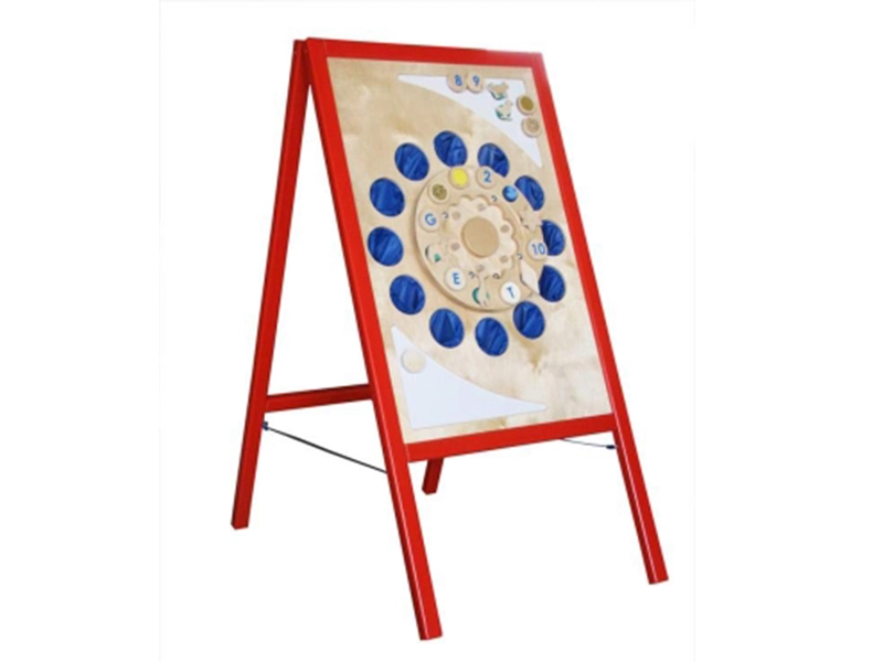 Напольный стенд «Сенсино» для тактильного развития детей