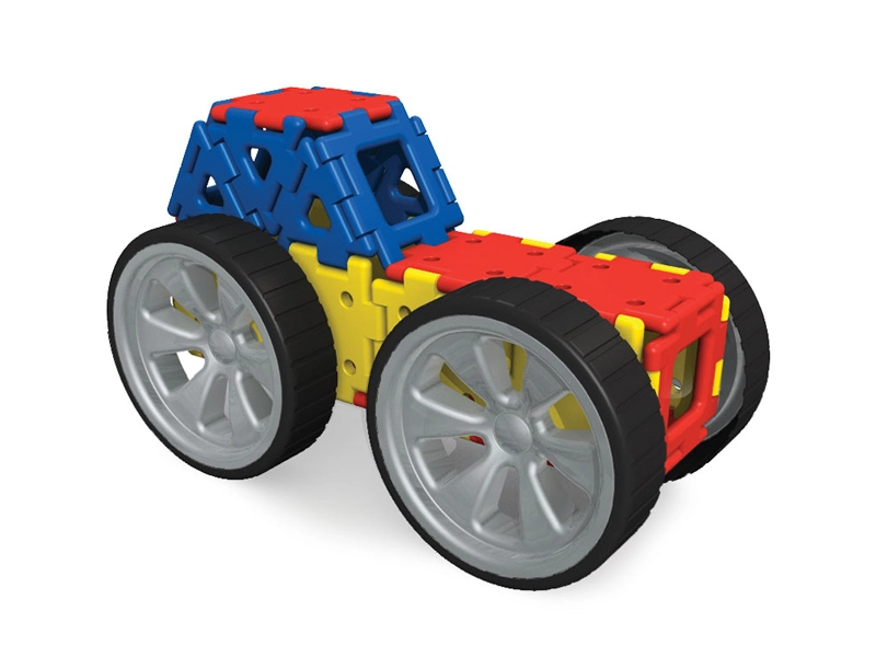 Конструктор Полидрон Гигант Конструируем транспорт 3-7 лет