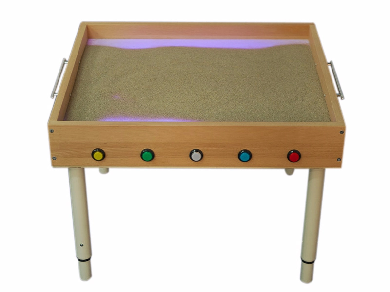Песочный световой стол из бука с подсветкой