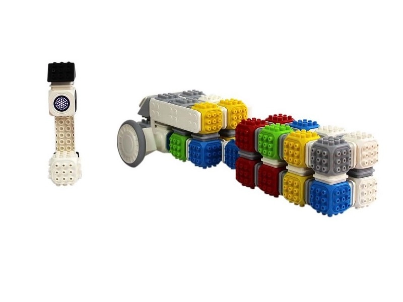 Cubroid Coding Block — обучающий набор для 4 языков