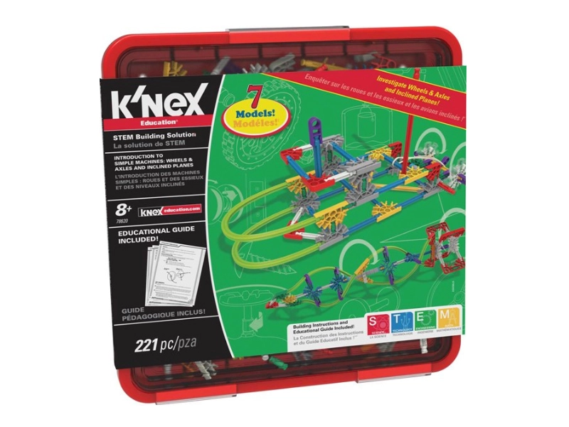 Конструктор K'NEX для уроков — Колеса и оси (8+)