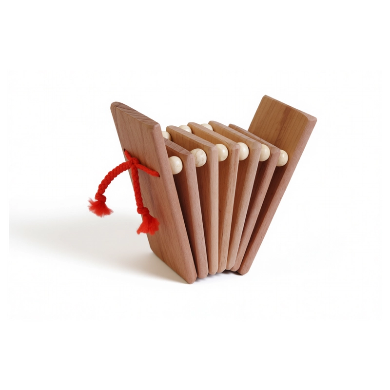 Пластинчатая трещотка — сувенир, 7 пластин