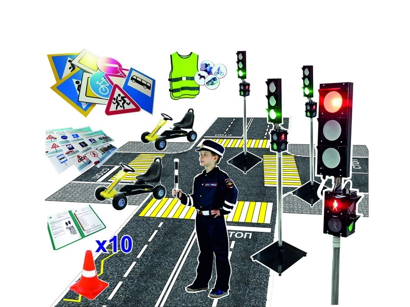 ПРО-МИНИ+ автогородок — компактный учебный комплекс