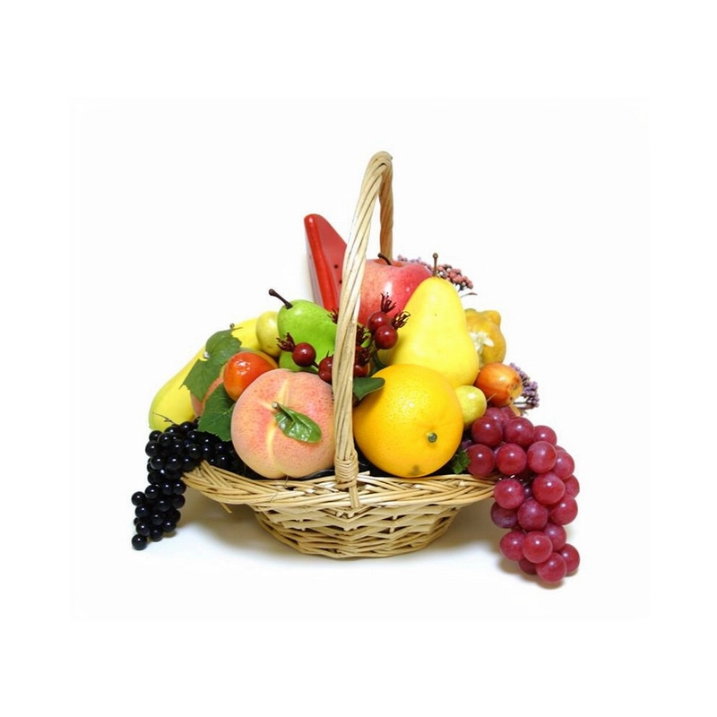 Муляжи предметов (вазы, фрукты, овощи, животные), 14 штук