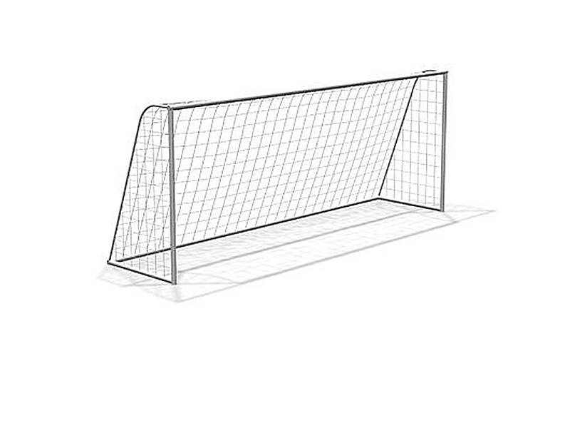Свободностоящие футбольные ворота 5,18×2,09 м с креплением