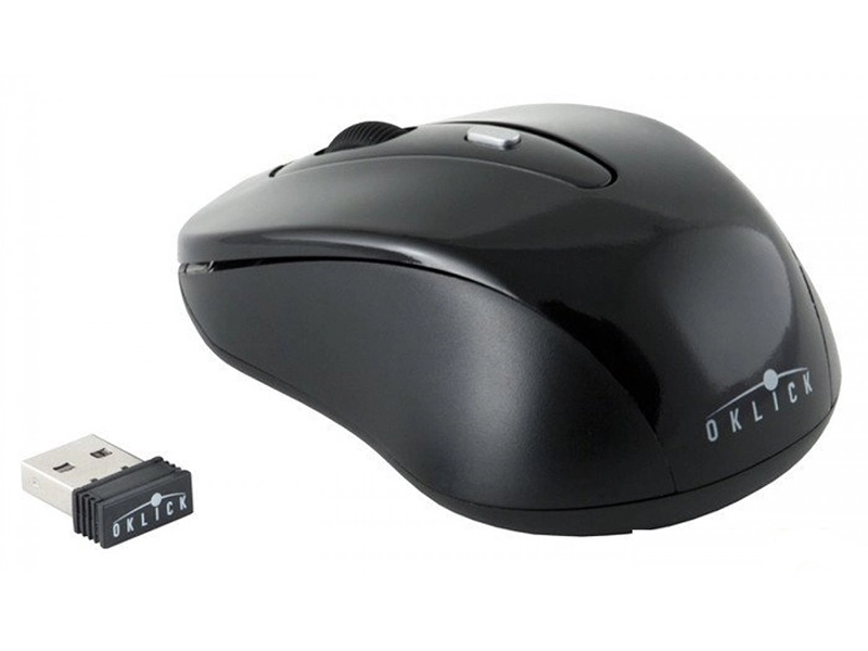 Oklick 435MW — USB-оптическая мышь (чёрная)