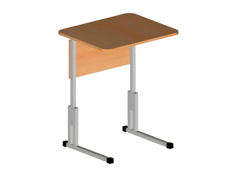 Одноместный школьный стол №5-7 (регулируемый 70–82 см)
