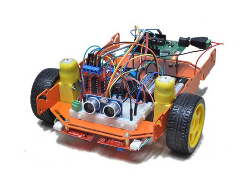 ЭВОЛЬВЕКТОР Робот+ уровень 2 с контроллерами Arduino