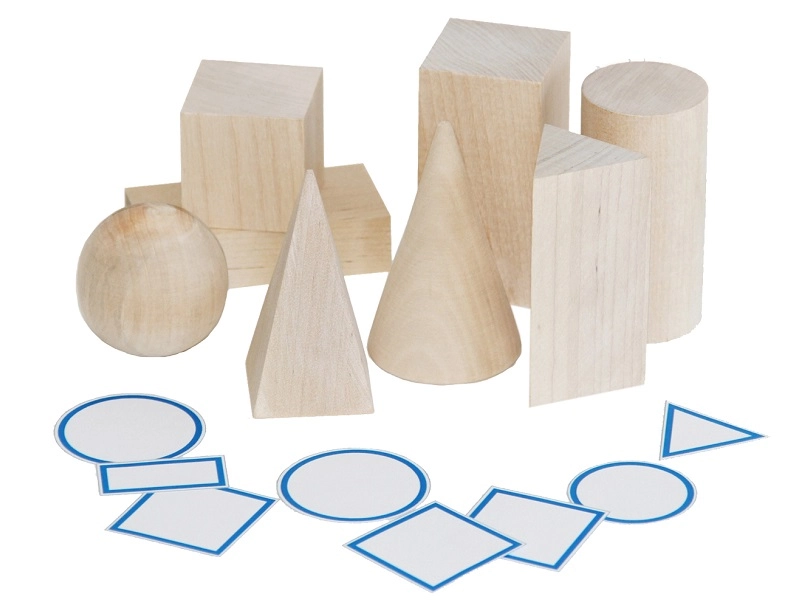 Геометрические фигуры — учебный набор (8 шт.)