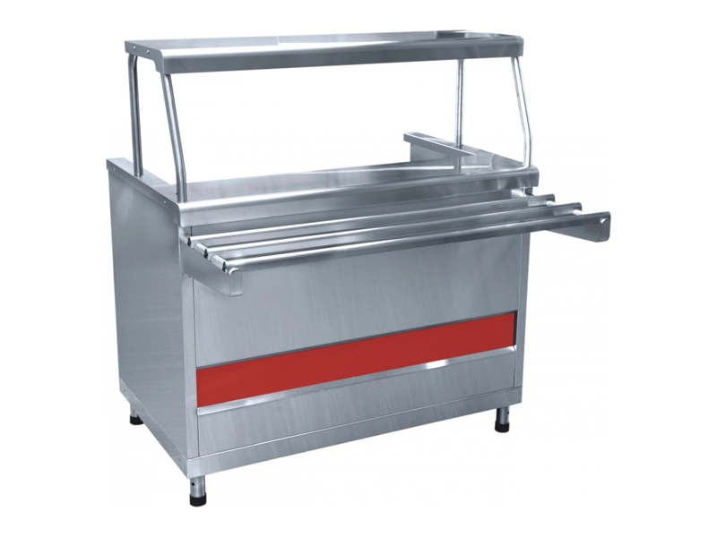 Мармит электрический для первых блюд Аста, 2 конфорки + 1 полка, L1120 мм