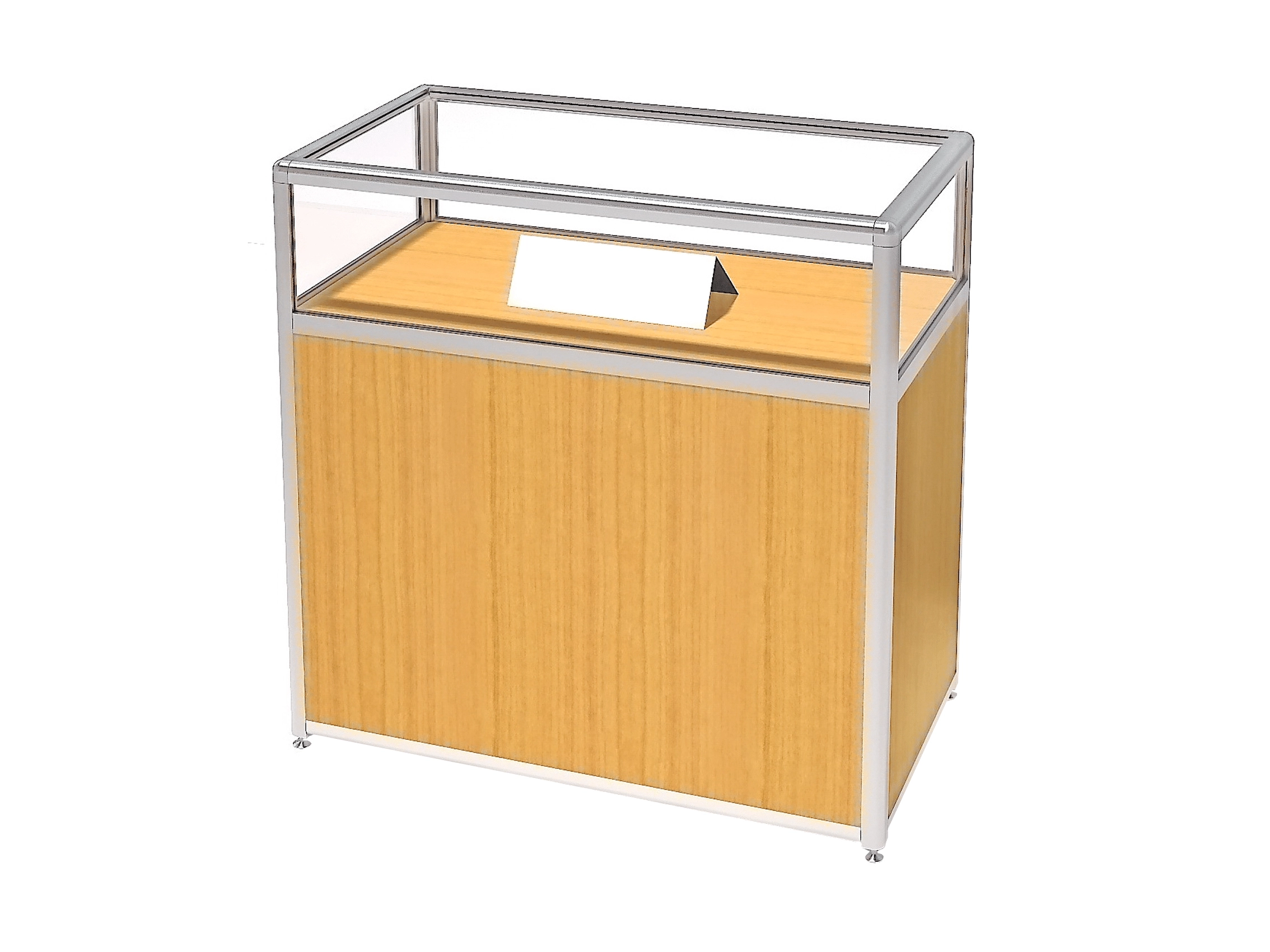 Витрина "Еврошоп" для музея (ПДА-01/09)