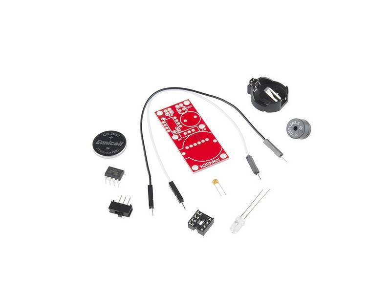 Набор H2OhNo — сигнализация уровня воды на ATtiny85