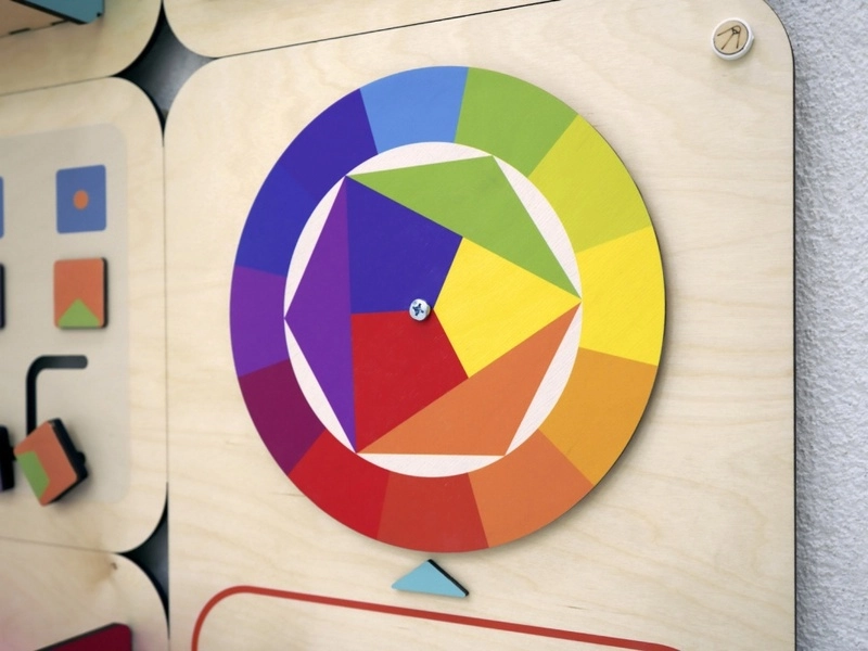 Дидактическая настенная панель для кабинета Психолога