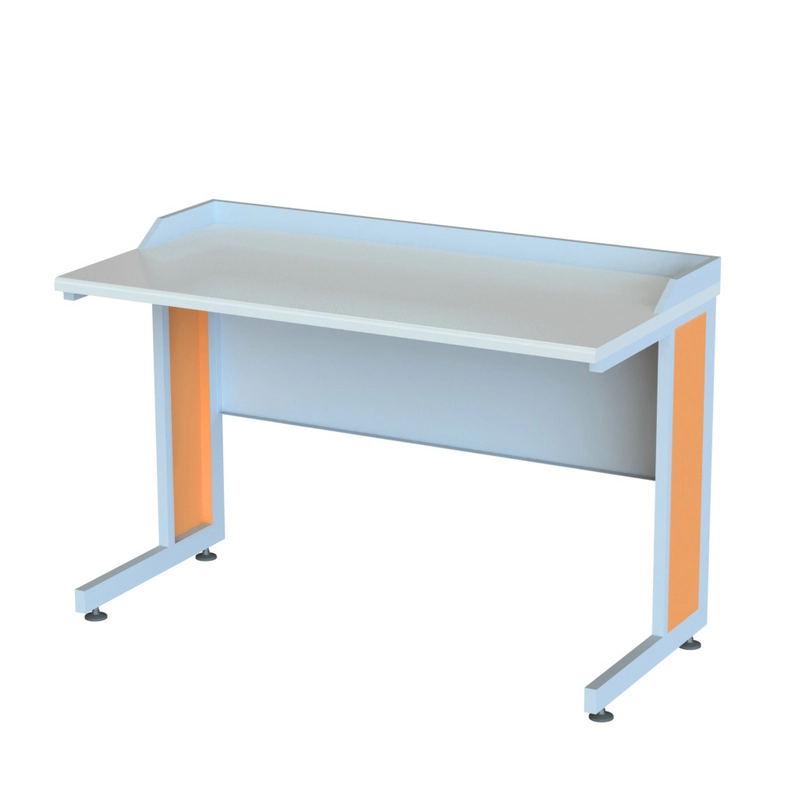 Учебный лабораторный стол с бортиком, PF 27 мм