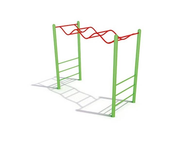 Металлический рукоход "Волна" высота 2300 мм