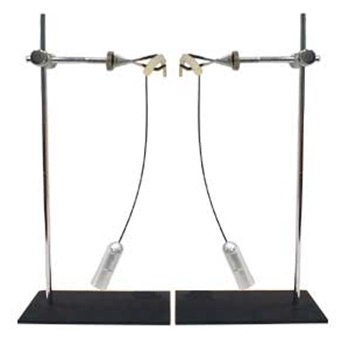 Пара электростатических маятников