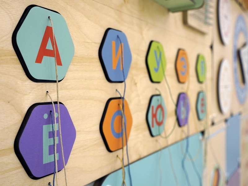 Настенная панель логопедическая «Азбука речи»