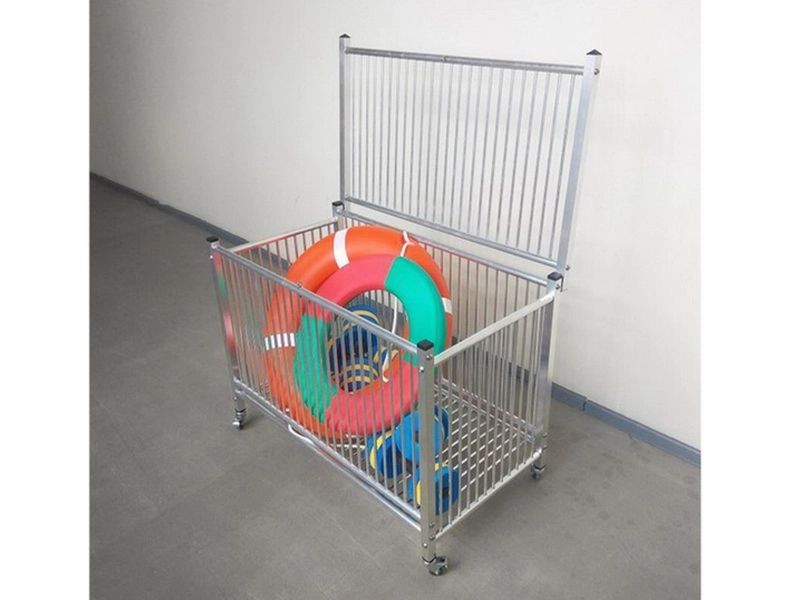 Алюминиевый контейнер для бассейна, 106х68х82 см