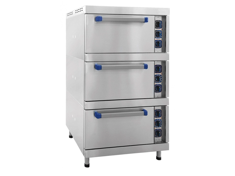 Печь электрическая с 9 нержавеющими противнями