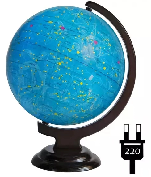 Глобус «Звёздное небо» с подсветкой