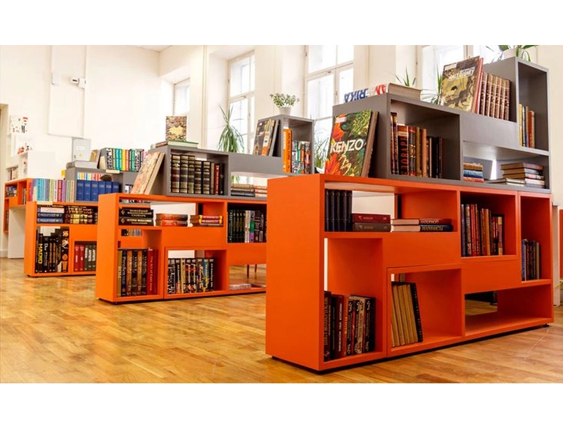 Модульный арт-стеллаж ПЛ 1425 х 350 х 750 мм