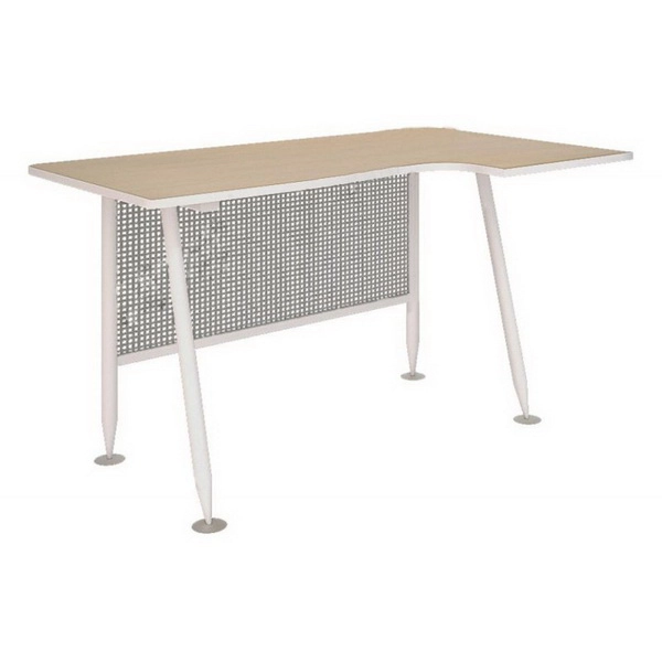 Эргономичный стол «Лидер» с перфорацией