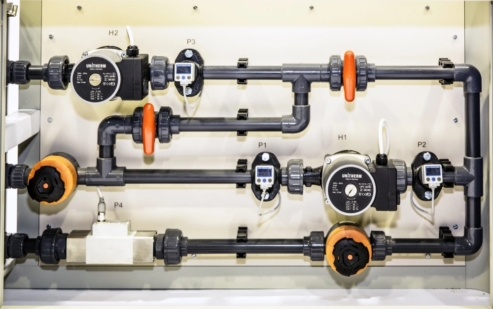 Испытательный стенд центробежных насосов — ДИС-132 (2 насоса)