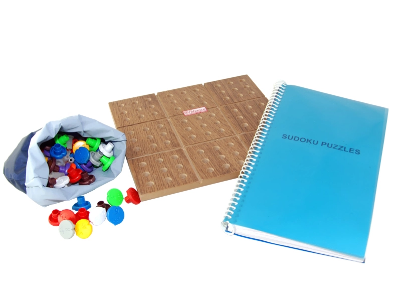 Игра Судоку с шрифтом Брайля на доске